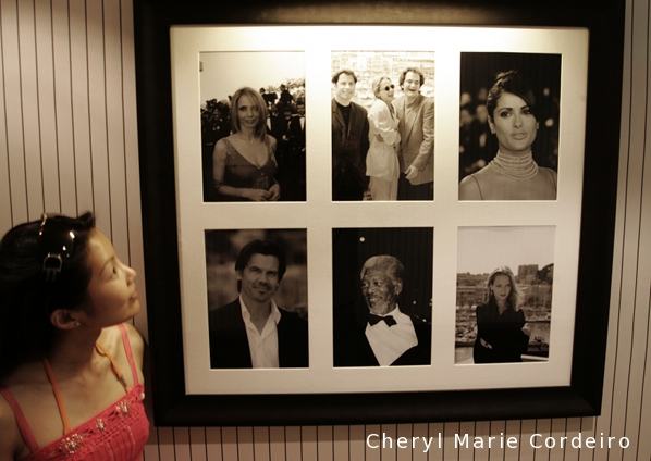 Cheryl Marie Cordeiro, Cannes, France. Hotel Majestic Barrière. Hall.