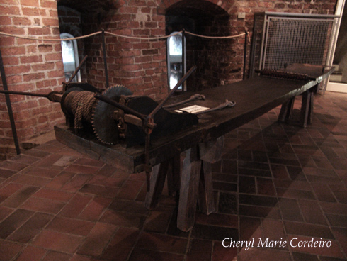 Stretcher, Holstentor, Museum for City History, Lübeck, Germany