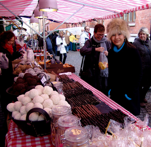 Haga Christmas market, 2009 Cheryl Marie Cordeiro, Gothenburg Sweden