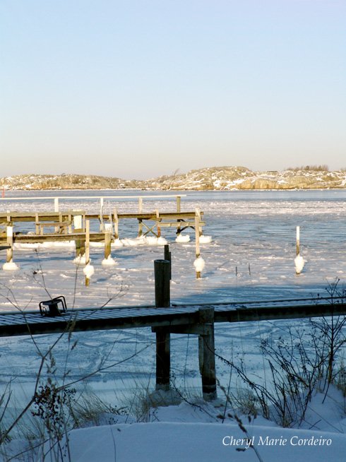 Swedish westcoast, iced seas, January 2010