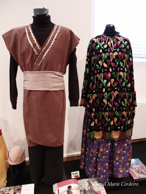 Iranian folkdress, Ghashghael, Now Rooz, Rösska museum, Gothenburg Sweden