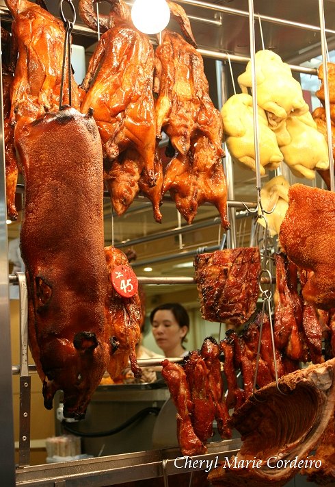 Roasted meats, Hong Kong.
