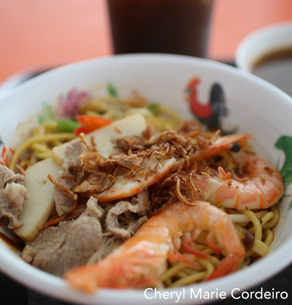 Prawn noodles, Singapore,