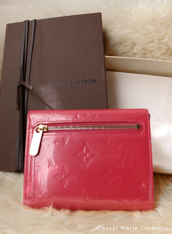 Louis Vuitton Koala Monogram Vernis Framboise Wallet