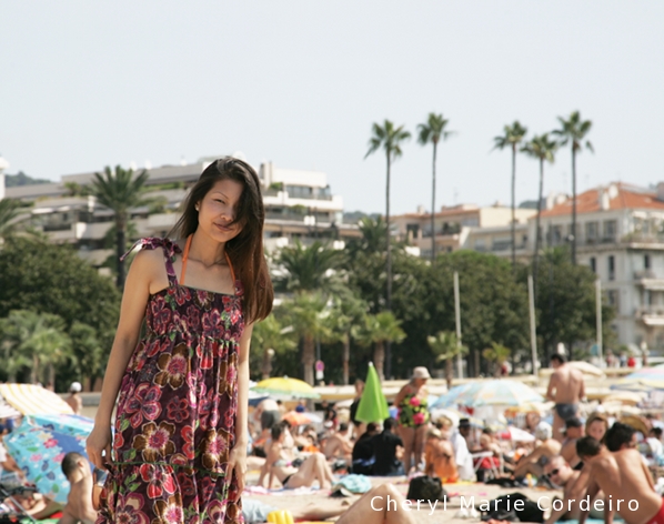 Cheryl Marie Cordeiro, Cannes beach 2 2008