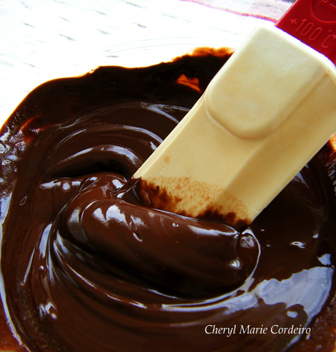 Chocolate ganache, fudge