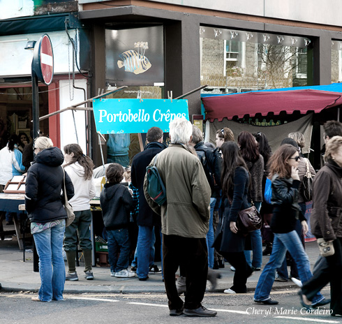 Portobello Road, Portobellow Crepes, London, Kevin Dominic Cordeiro Photography