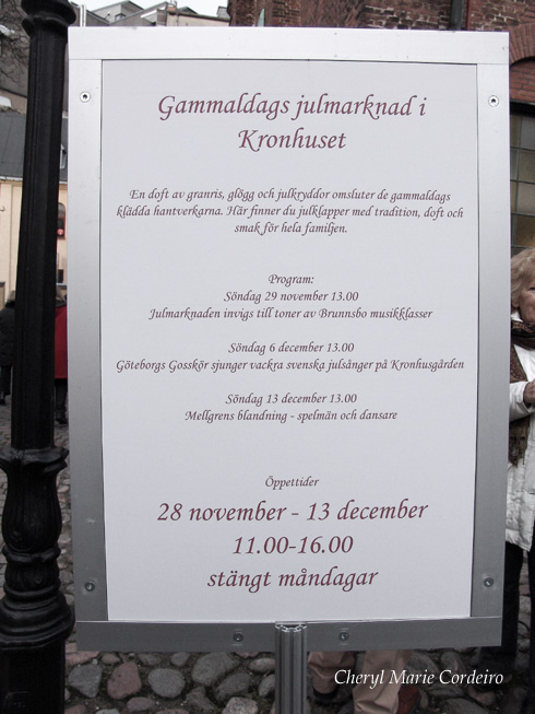 Kronhuset julmarknad times