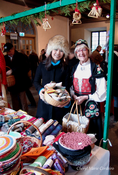 Cheryl Marie Cordeiro and Liv Havström at Kronhuset