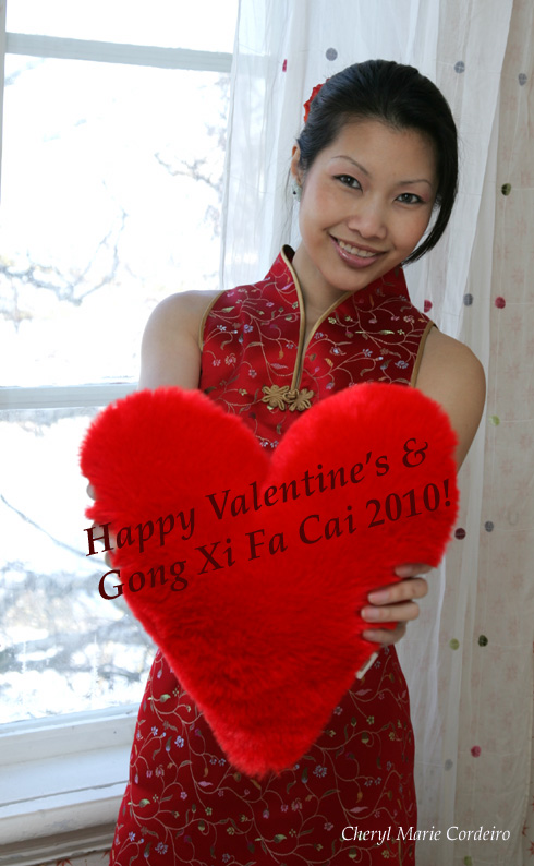 Cheryl Marie Cordeiro, Chinese New Year and Valentine's greetings 2010