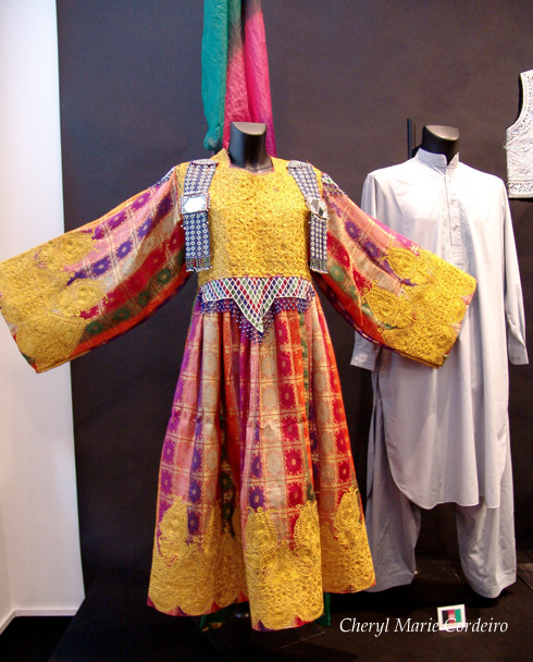 Folkdress from Afghanistan, Rösska museum Goteborg Sweden
