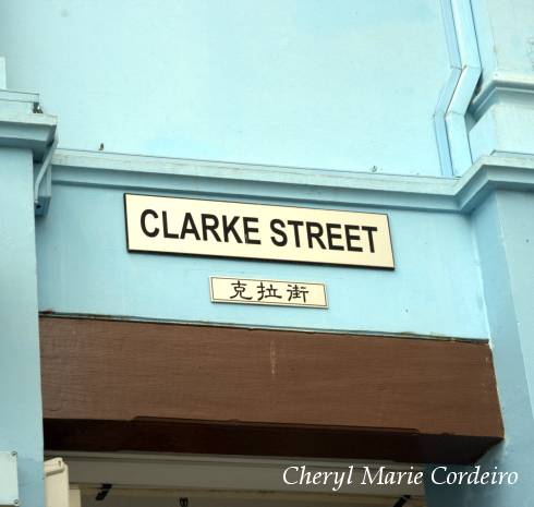 Clarke Street, Clarke Quay, Singapore, under the canopies.