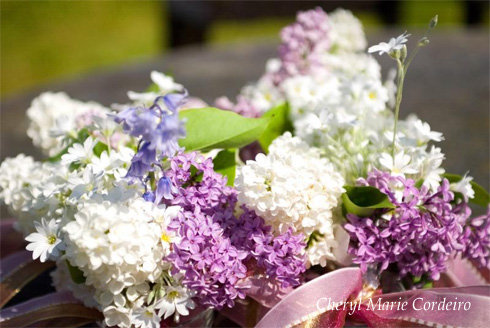 Lilacs på Styrsö, summer bridesmaids bouquet.