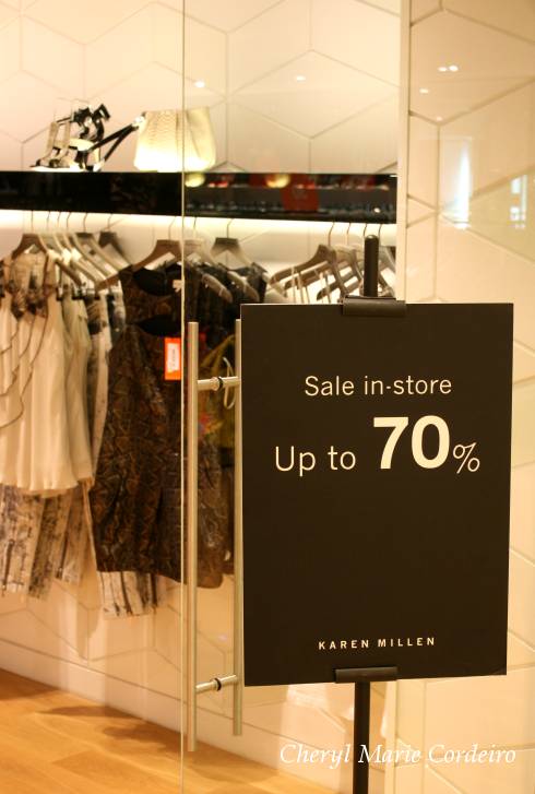 Karen Millen, Great Singapore Sale, Singapore.