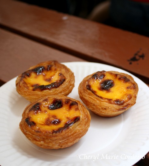 Portuguese egg tarts, Margaret's Café e Nata, Macau.