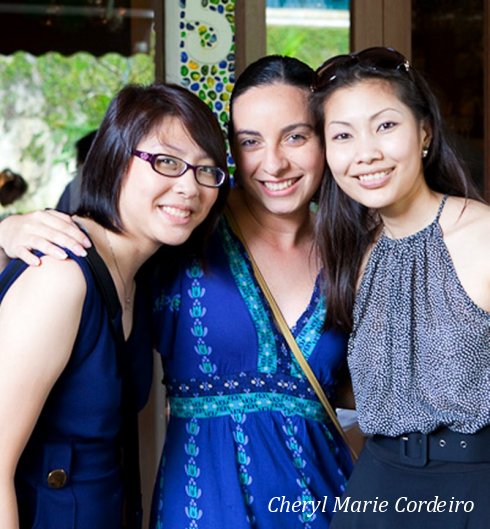 Janice Lee, Azul Ogazon, Cheryl Marie Cordeiro-Nilsson, La Braceria, Singapore.