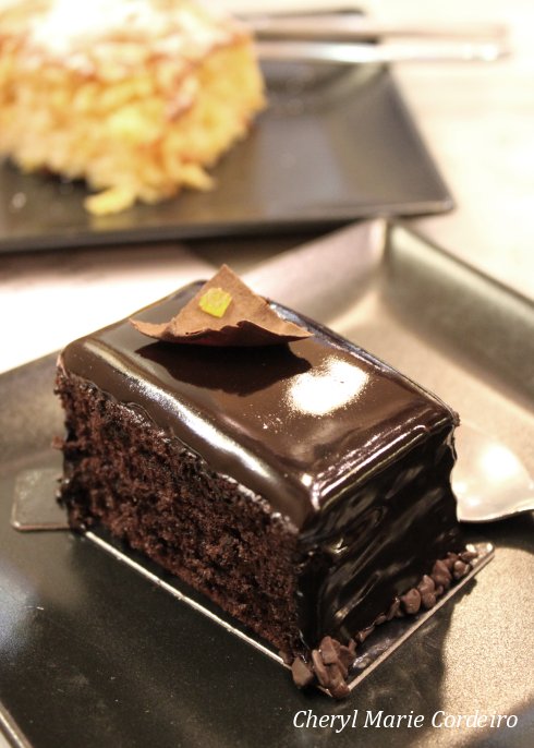 Sacher Cake, Escribà Barcelona, Spain.