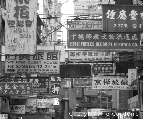 Hong Kong on the streets