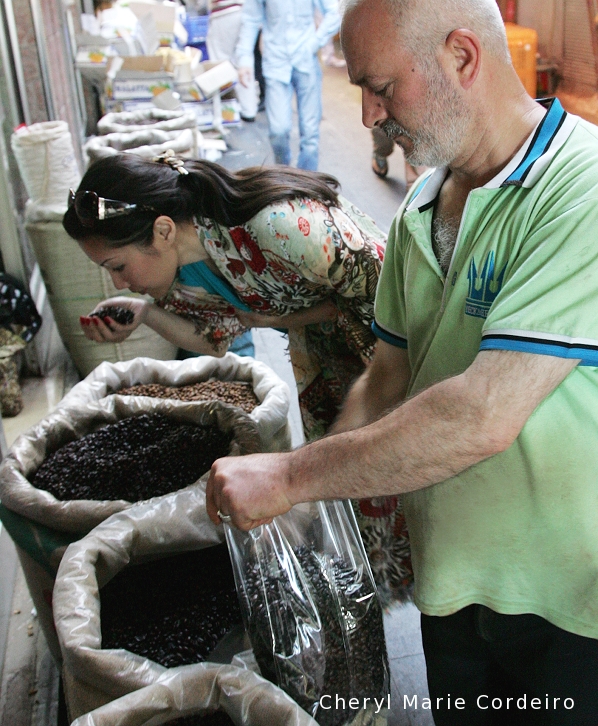 Cheryl Marie Cordeiro, coffee, Istanbul 2013