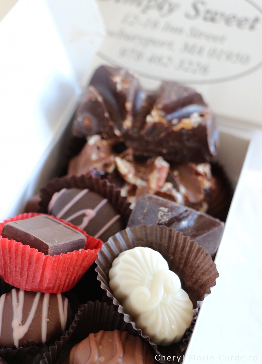Simply Sweet chocolates, Newburyport, Massachusetts.