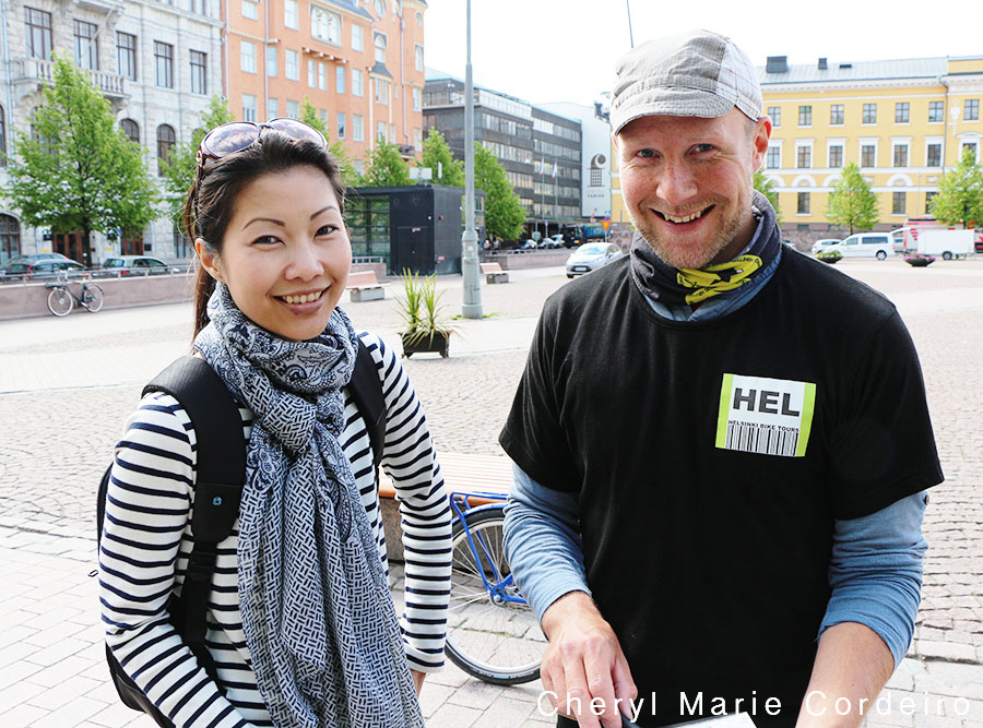 Cheryl Marie Cordeiro, HELtours, Helsinki Bike Tours a