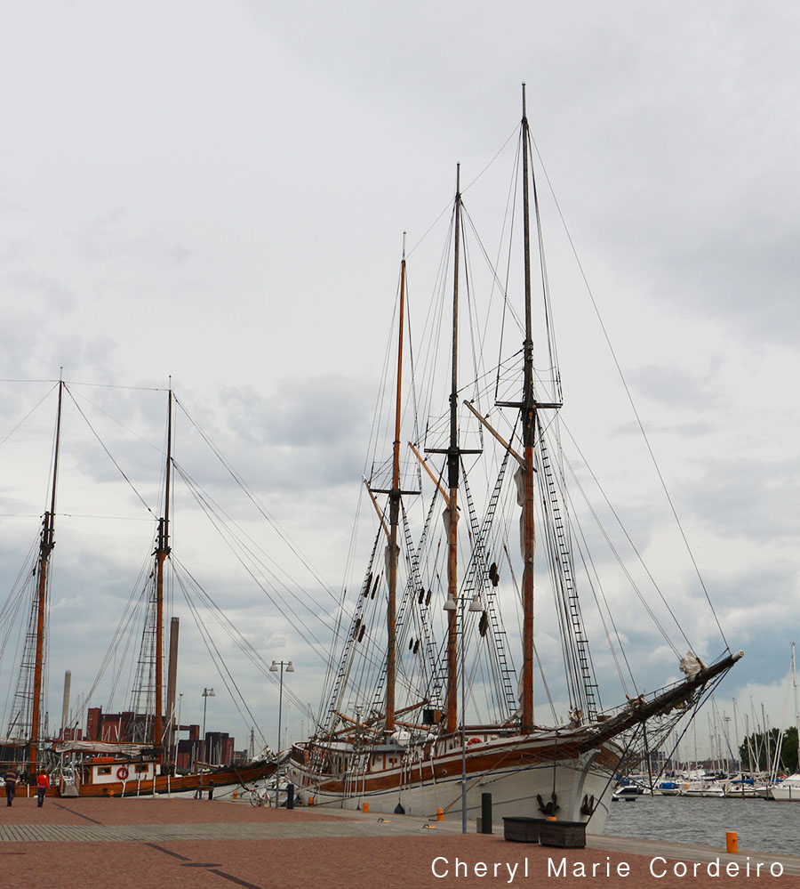 Cheryl Marie Cordeiro, HELtours  tall ship