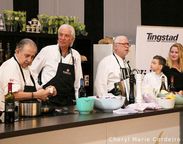 Cheryl Marie Cordeiro, Passion för Mat 2016 Nobel Dinner Chef Johnny Johansson and Leif Mannerström