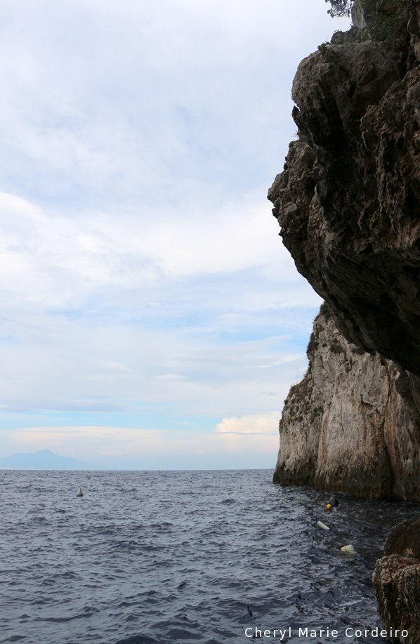La Grotta Azzurra di Capri, Napoli, Italia 2016